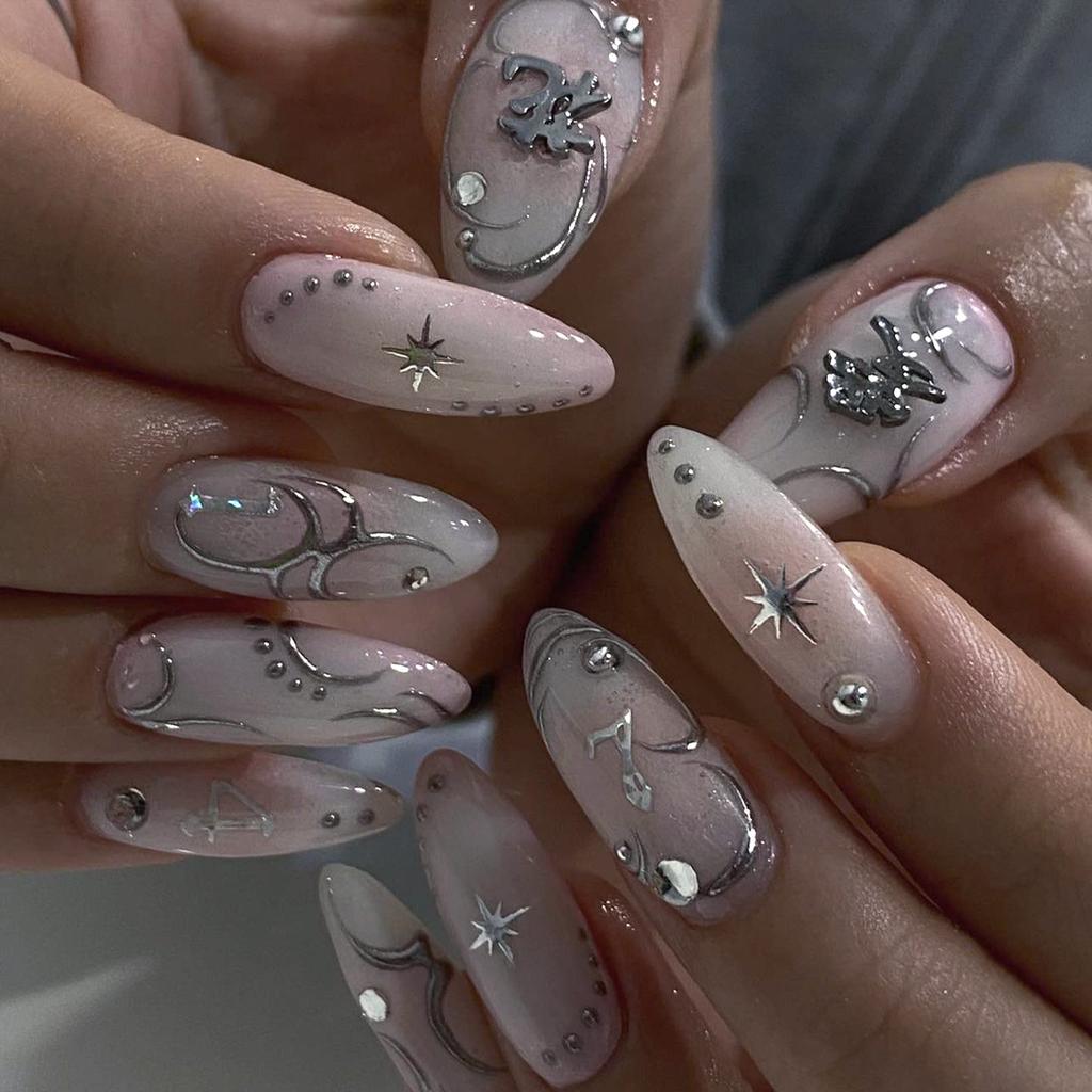 Nail Art Nail Special Nail Piece Тип ногтей Наклейка на ногти Съемный ноготь Накладной ноготь