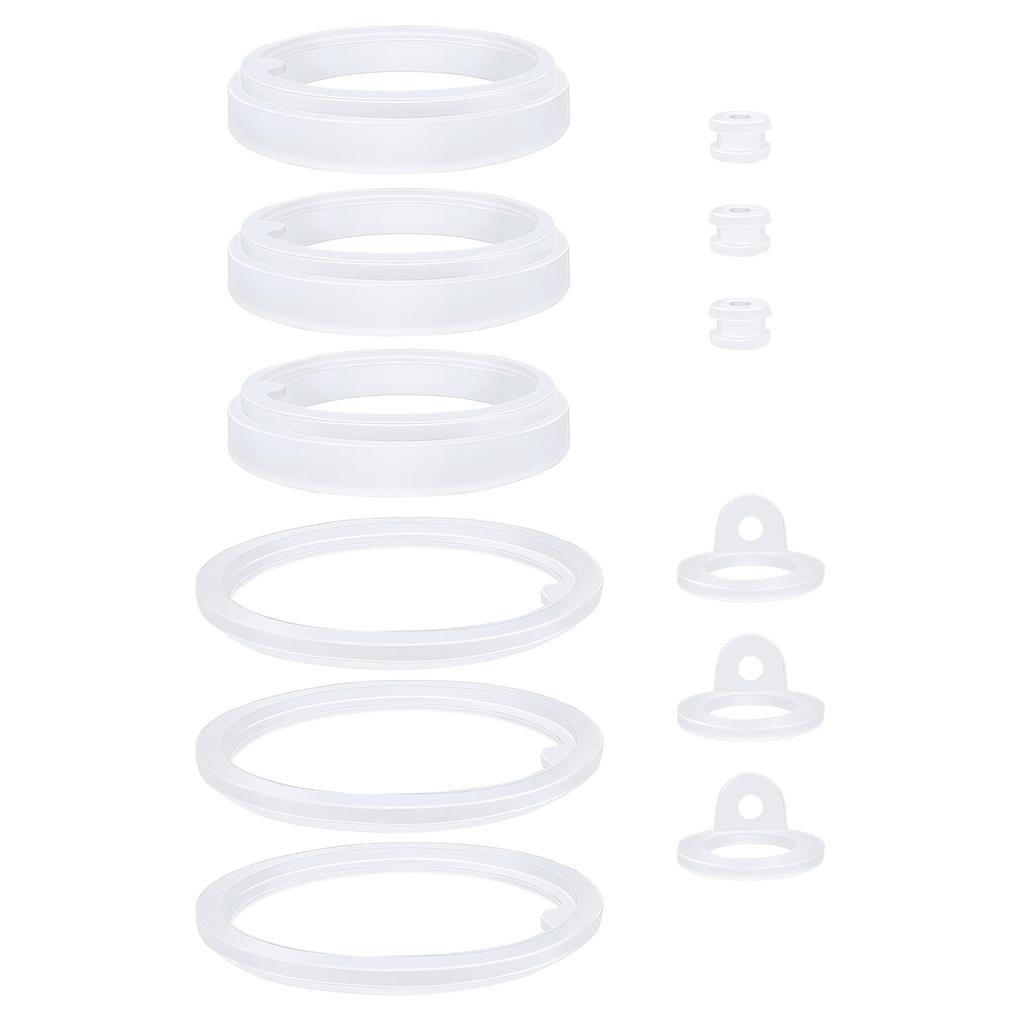 3/4pcs Silicone Sealing Gaskets Accessories for Drinking Cup 24/32/40/64oz Seal Rings Replacement Water Bottle Cup Parts