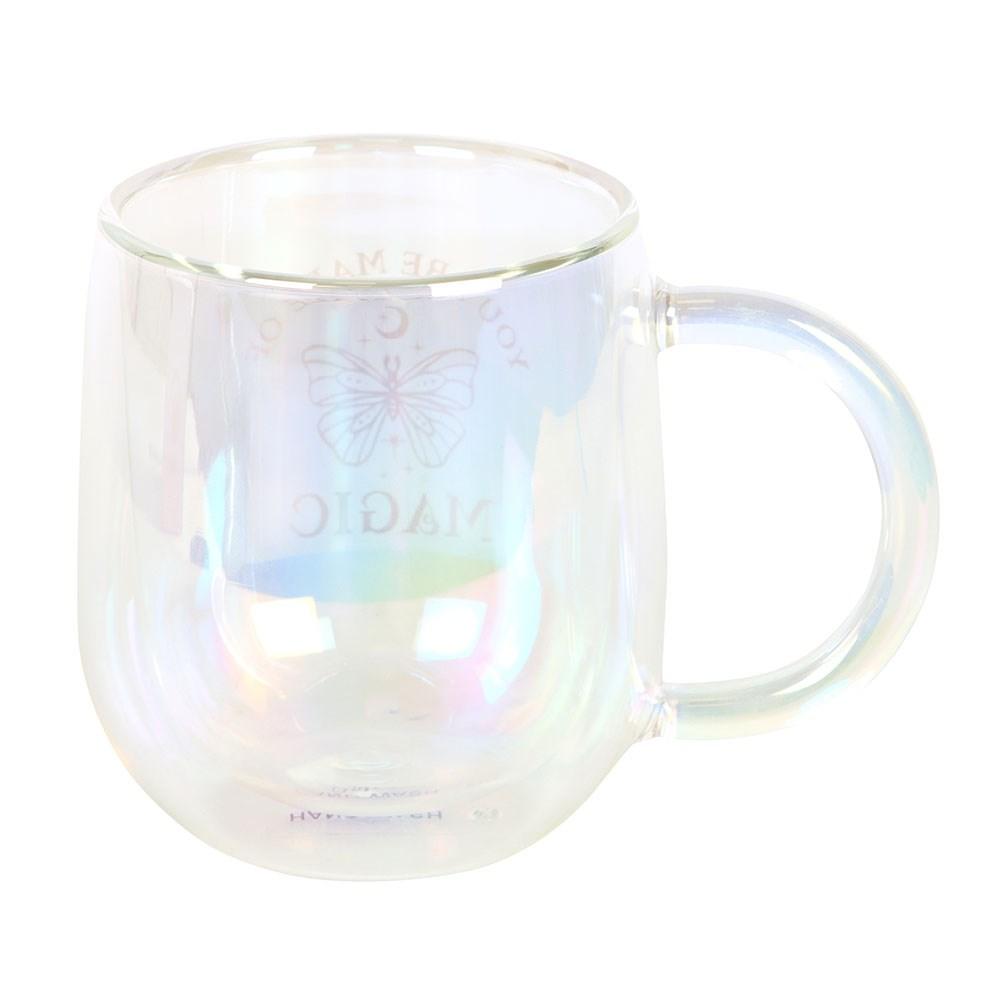 Something Different You Are Made Of Magic Iridescent Glass Mug