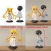 Sailor Moon Tsukino Usagi And Chiba Mamoru Pvc Action Figure Set With Collectible Anime Characters For Fans