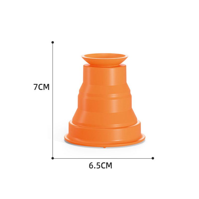 Детская радужная силиконовая игра-пирамидка из чашек, мягкая присоска, игра в воде для ванной, развивающие игрушки для когнитивного развития цвета для детей 1-3 лет