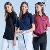 Millet Golf [3 шт.] Женская сетчатая футболка-поло с коротким рукавом