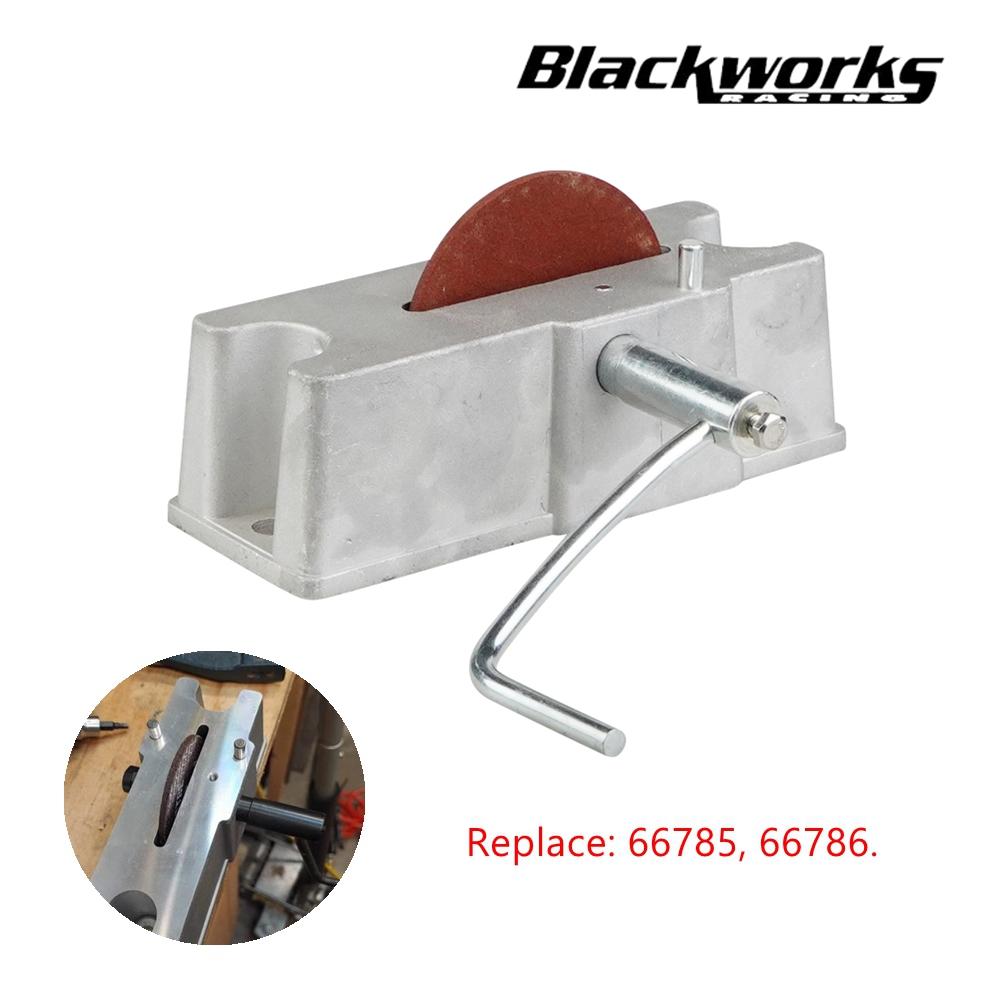 66785 66786 Ручной шлифовальный станок для алюминиевых поршневых колец, обеспечивающий надлежащее торцевое пространство поршневого кольца, набор инструментов с зернистостью 120