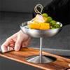 304 Stainless Steel Martini Cups Cocktail Glass Ice Cream Dessert Goblet Drink Champagne Metal Wine Cup Restaurant Bar Utensils