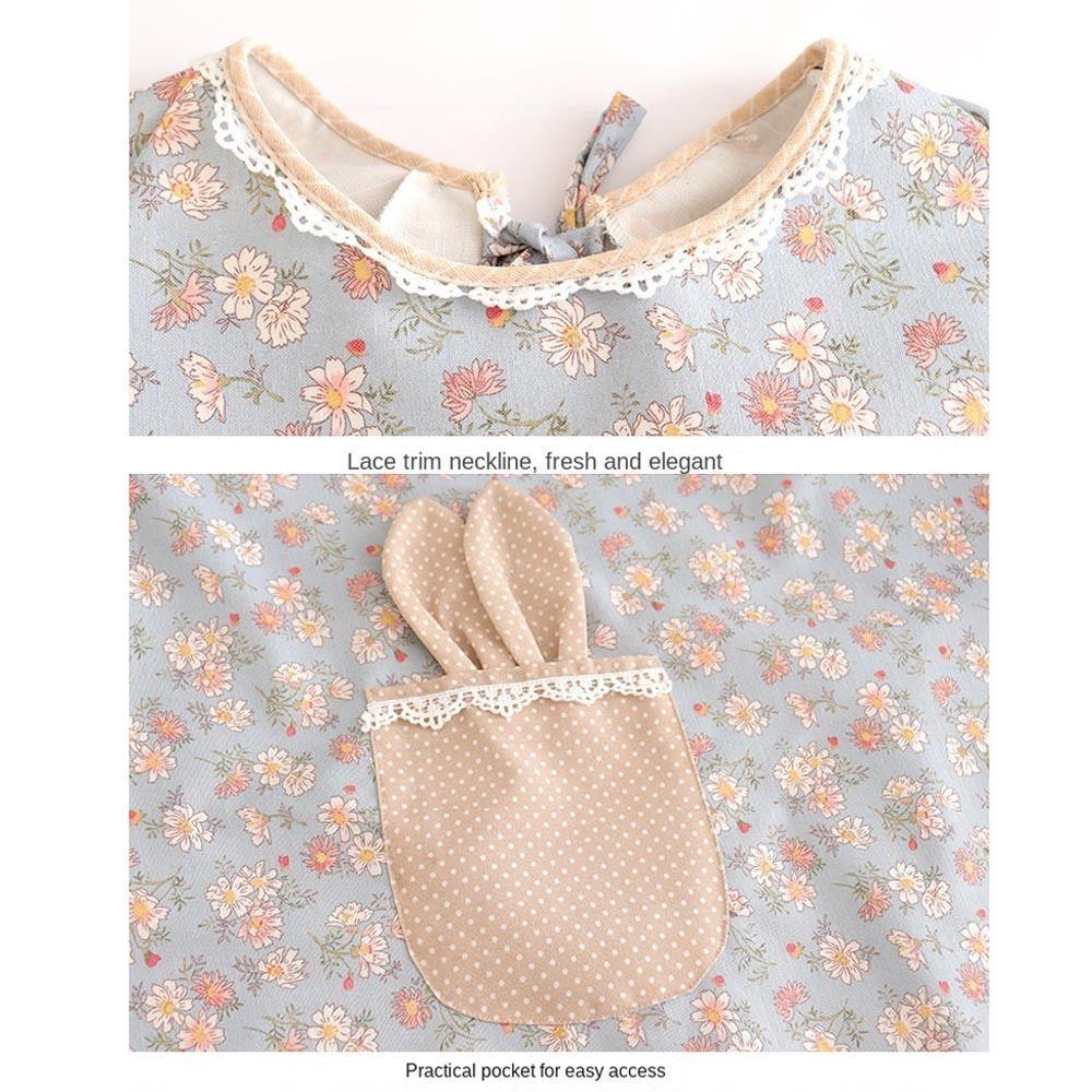 Print Barista Apron Waterproof Restaurant Uniform Barber Carpenter Florist Apron Coffee House