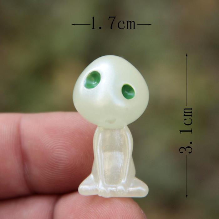 Cute Cartoon Sitting Posture Standing Elf With Night Light Function Mini Modelfor Office Desk And Collection Use