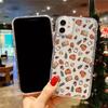 Осенний Декор Осенняя Эстетика Прозрачный Чехол для Телефона для iPhone 17 16 11 15 14 13 12 Pro Max XR XS 7 8 Plus 16 Прозрачный Бампер