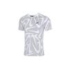 Sportswear All-Over Logo Print Crew Neck T-Shirt Men Tops Gray CK2376-010