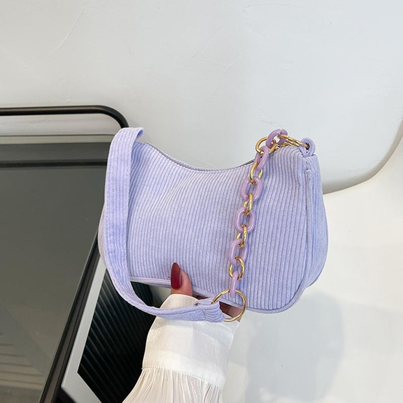 Версия литературной и художественной тканевой сумки, женская простая и повседневная бархатная сумка на плечо, однотонная мини-сумка через плечо, сумка