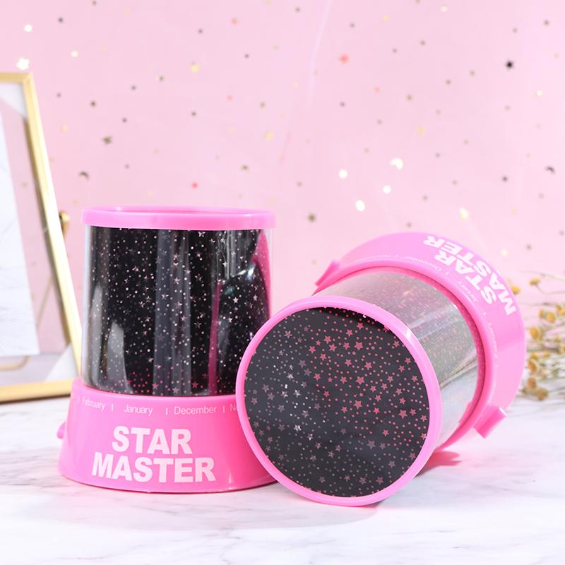 1шт светодиодный ночник проектор звездное небо звезда луна детский сон красочная лампа