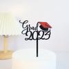 9Pcs Acrylic Graduation Cake Toppers Set For Graduation Party Decorations