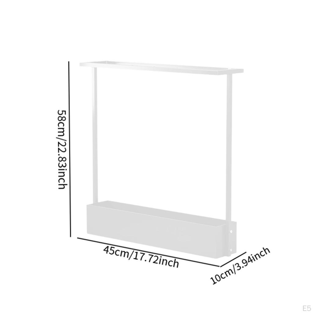 Компактная и простая в сборке металлическая стойка для хранения теннисных и бадминтонных ракеток для спортзала