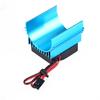 RC Ht Sink, Fin Cooling Set With Fan for 1/10 RC Car 4074/4274/1515 Motor, Good Ht Dissipation,   Metal + ABS Material, sy Install, for Electri