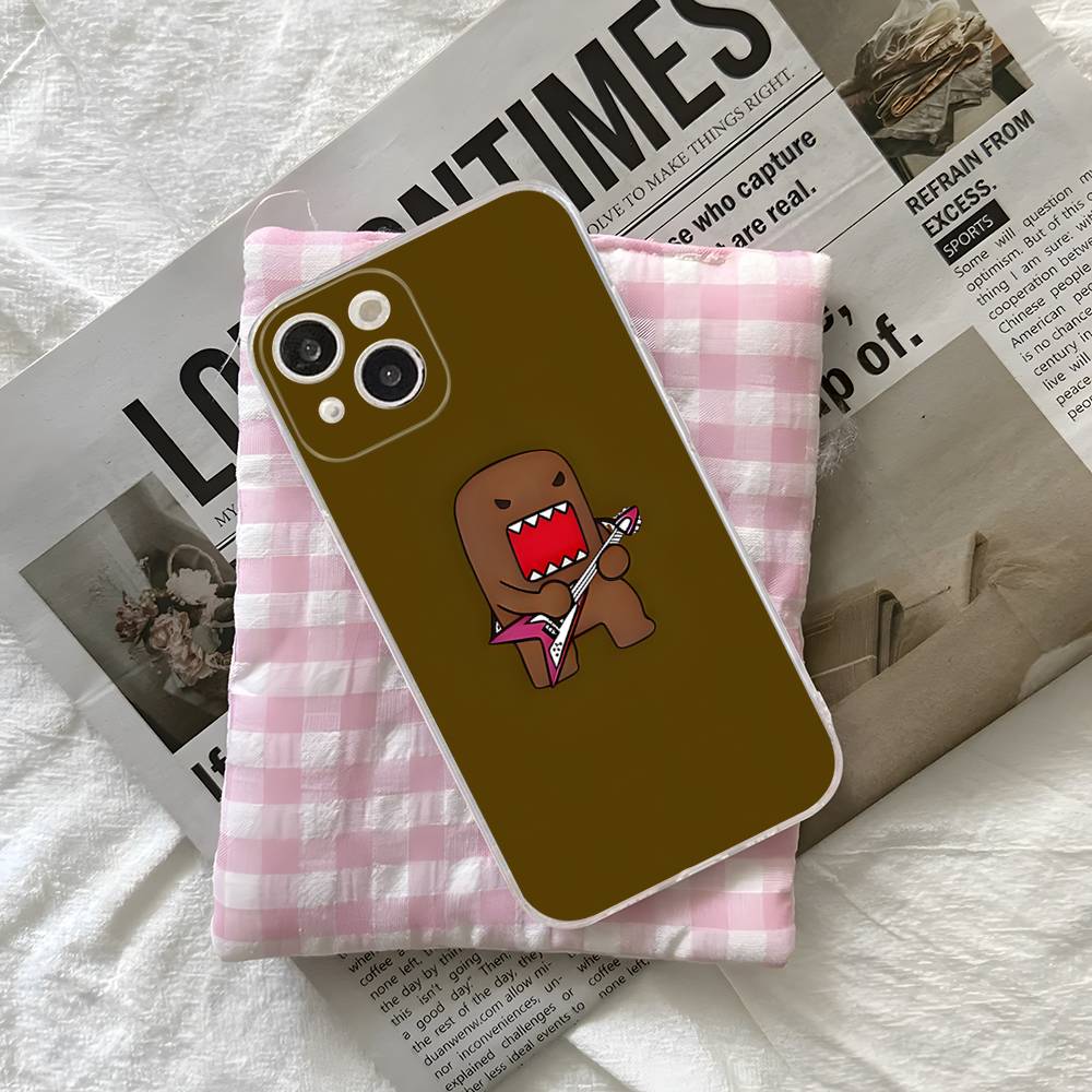 Чехол для телефона Domo Kun для iPhone 17 16e 16 15 14 13 12 11 Mini Pro Max