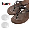 2 пары силиконовых подушечек для передней части стопы для шлепанцев с противоскользящими свойствами