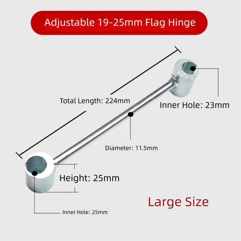 Multi-function Hinges Gaps Adjusting Wrench Double Head Door Hinge Wrench