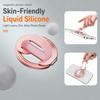 Alloy Magnetic Phone Stand Silicone Grip Phone Kickstand New Phone Ring Holder  for Mag‑Safe