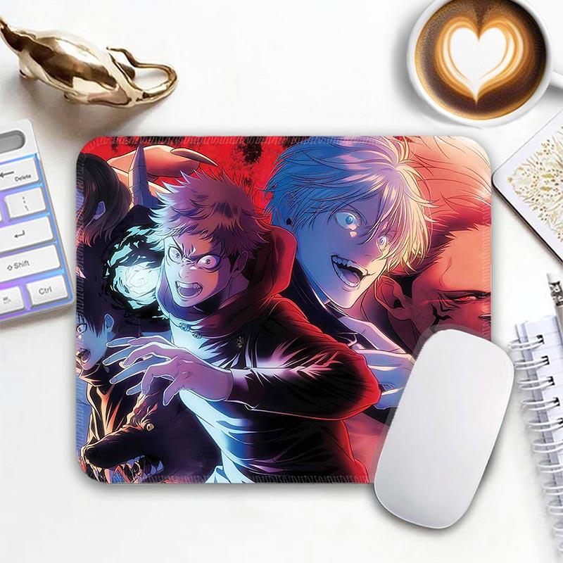 Игровой коврик для мыши Satoru Gojo из Jujutsu Kaisen, стандартный, маленький, для путешествий, нескользящий, офисный