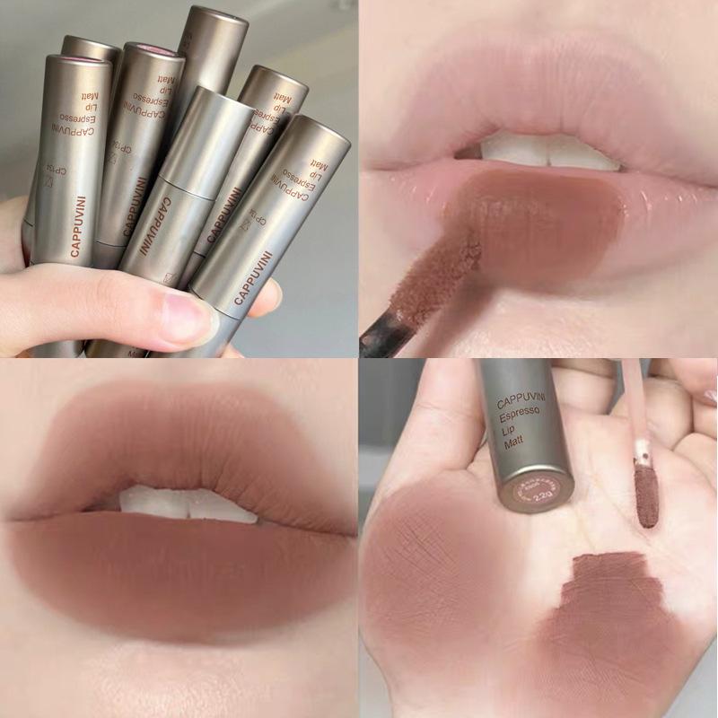 Matte Velvet Lip Glaze Waterproof Long Lasting Not Easy To Blur Lip Mud Liquid Lipstick Sexy Makeup Lipgloss