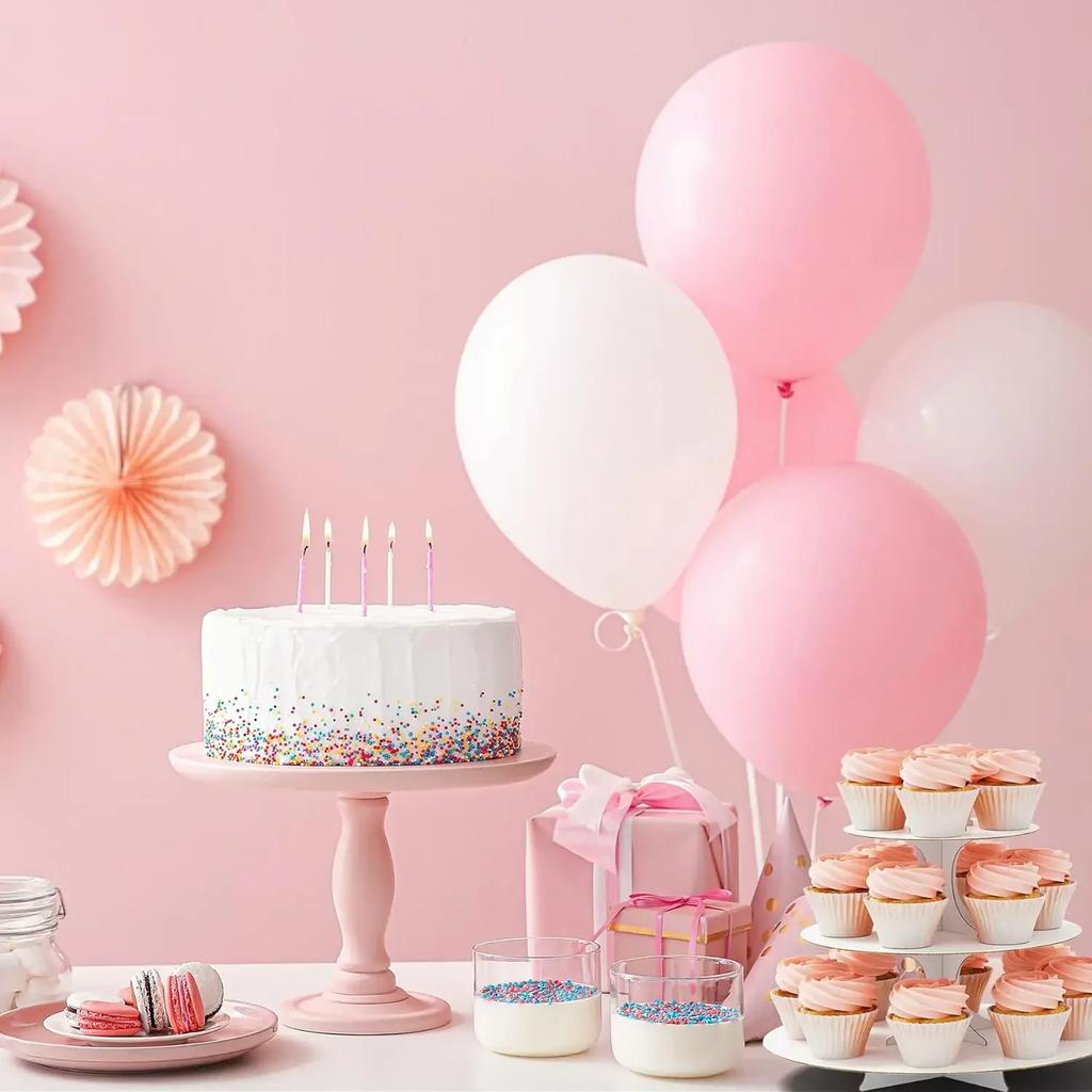 3-х уровневая подставка для кексов, подставка для кексов, картонная подставка для десертов, держатель для вечеринок (1 упаковка, белая)