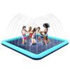 Inflatable Floating Lounge Chair with Sunshade - Glow-in-the-Dark Outdoor Tanning Pool, Water Slide Toy for Sunbathing & Splashing