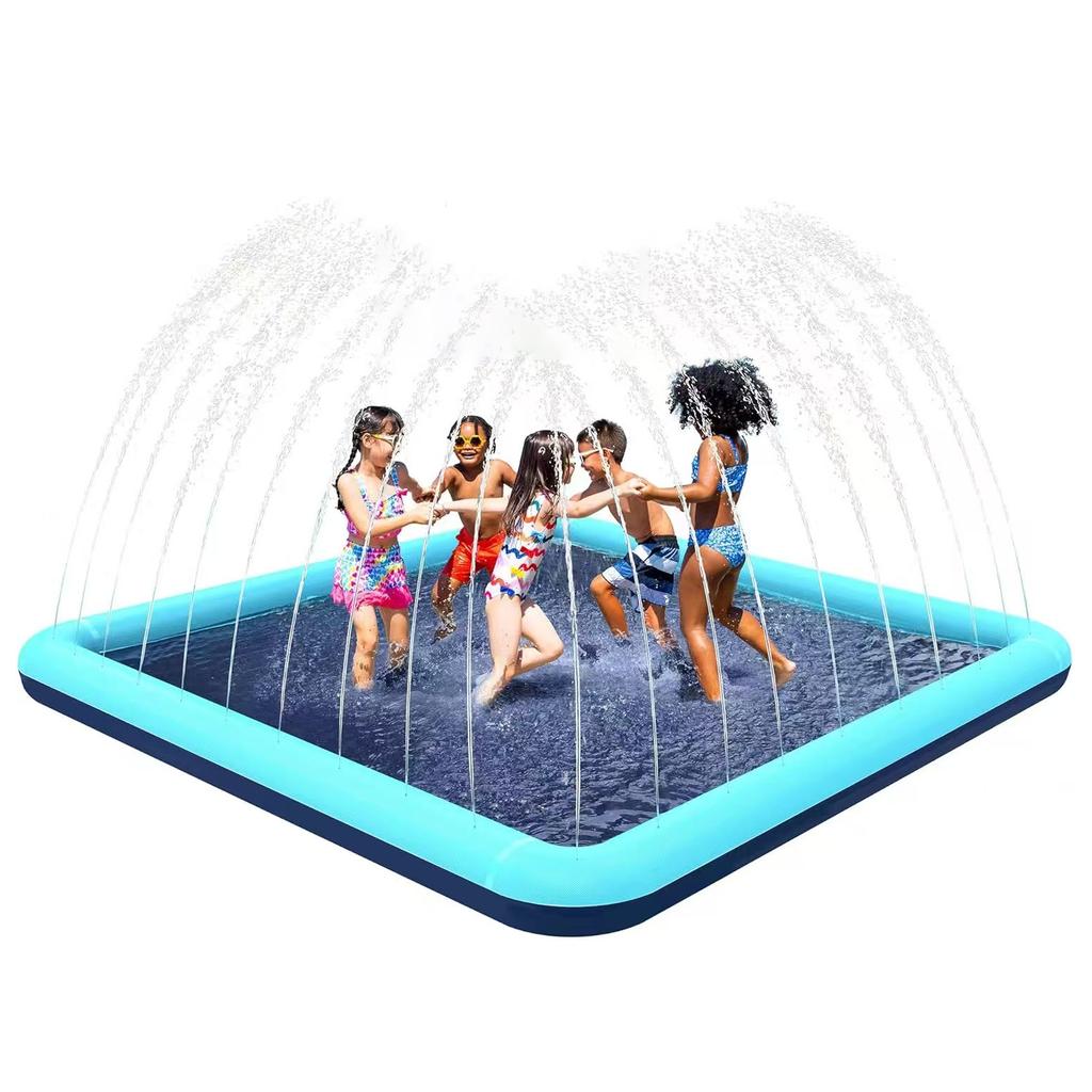 Inflatable Floating Lounge Chair with Sunshade - Glow-in-the-Dark Outdoor Tanning Pool, Water Slide Toy for Sunbathing & Splashing