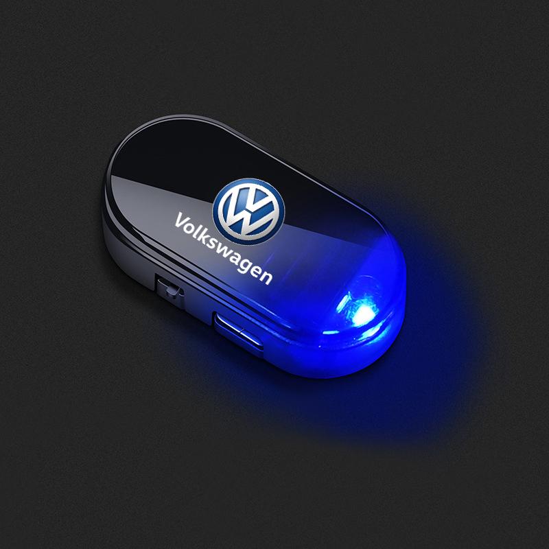 Для VOLKSWAGEN VW Солнечная беспроводная сигнальная лампа Автоаксессуары для Volkswagen Tiguan Vw Gti Touran Golf Polo Passat B5 B6 B7 T4 T5