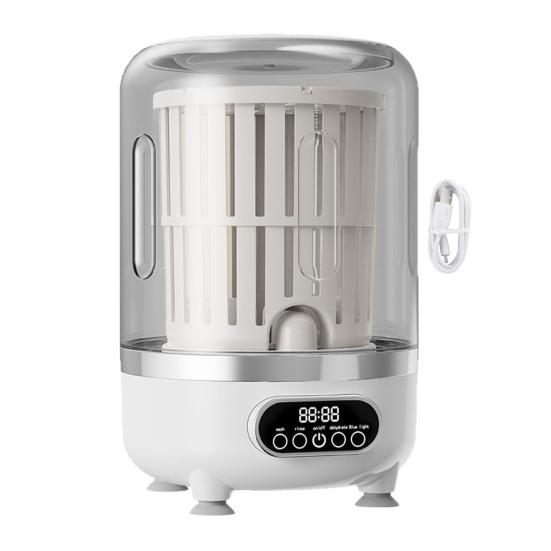 3 л Беспроводная мини-стиральная машина 3-в-1 Портативная стиральная ванна со сливным шлангом