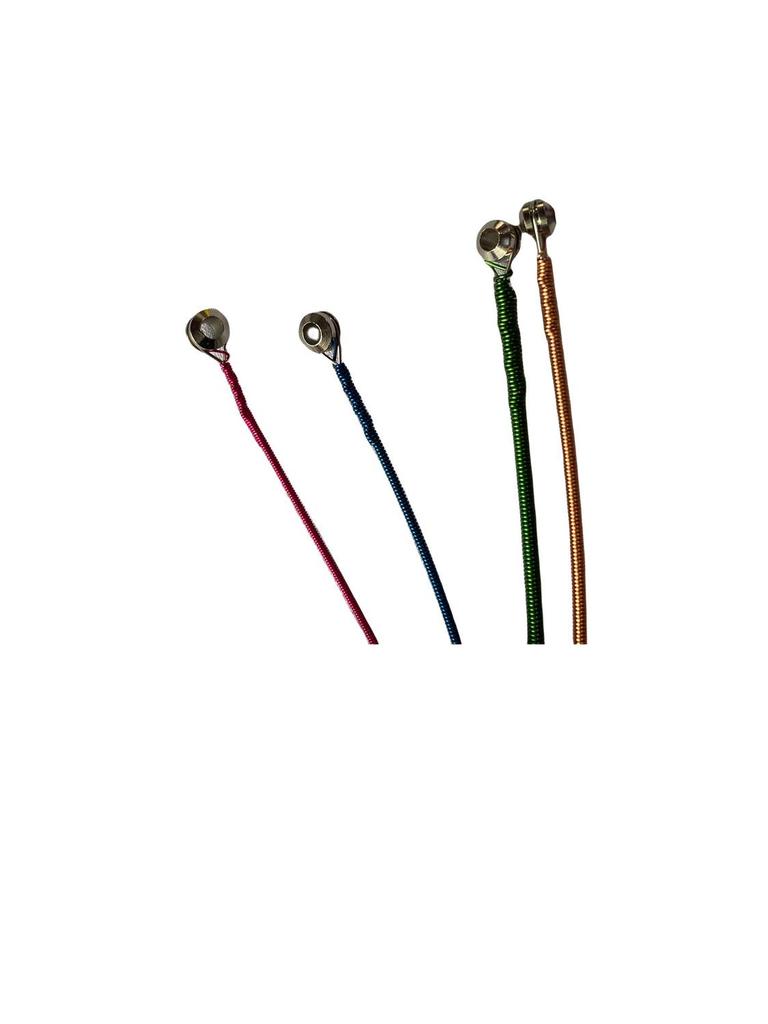 Electric Bass Steel Strings - Colored 4-String Set for Musical Instruments