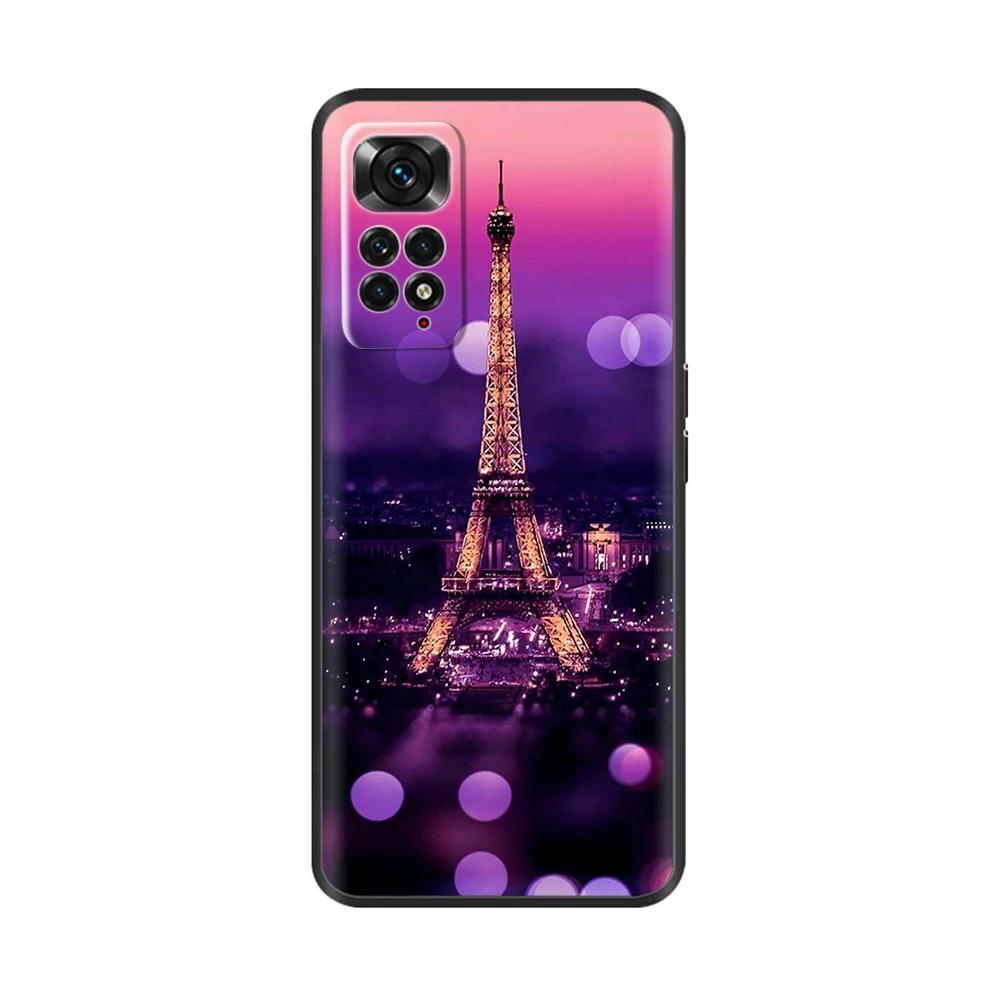 Для Xiaomi Redmi Note 11 Pro Чехол Мягкий ТПУ Силиконовый Задняя Крышка Телефона Para Для Xiaomi Redmi Note 11s Note11 Note 11Pro 11 s Чехлы