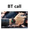 AK83 Multifunction Sports Wristwatch Bluetooth-Compatible Calling Health Monitor Smart Watch,Steel Strap