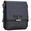 TODS Классическая кожаная мини-сумка через плечо с логотипом Мужские сумки Черный XBMTSIC0100O36B999