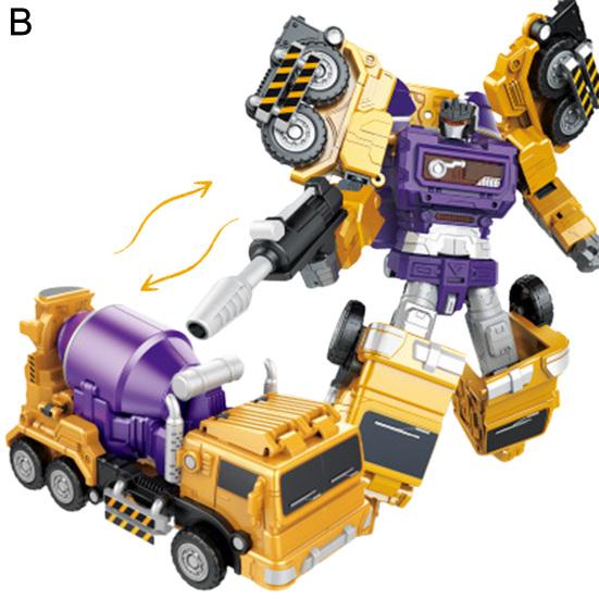 Transformation Car Fine Workmanship Multiple Playing Ways ABS Kids Deformation Robot Car for Children