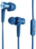 Sony Наушники с глубокими басами, канального типа, с пультом дистанционного управления и микрофоном, синие L MDR-XB55AP MDR-XB55AP