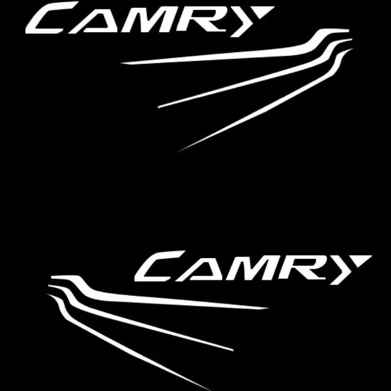 2Pcs For Toyota Camry 2006--2021 Door Welcome Light Plug Play  Logo HD Projection Super Bright Personalized patterns