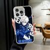 Синий чехол-бампер L-Lock Nagi Seishiro Ударопрочный чехол для телефона для iPhone 17 Air 16 16E 15 Pro Max 14 Plus 13 Mini 12 Задняя крышка Противоударный Fund