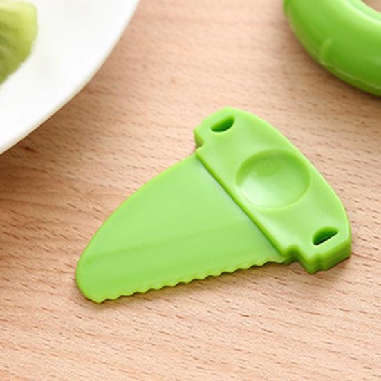 Овощечистка для фруктов Легкое средство для снятия кожуры с киви с лезвием из нержавеющей стали Эргономичная ручка Многофункциональный кухонный гаджет