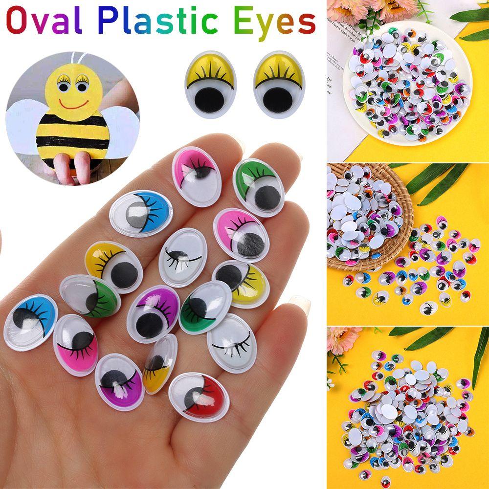 Animals Parts Plastic Plush Panda Eye 3D Dolls Accessories Wiggling Moving Eyes DIY Dolls Materials