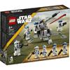 LEGO Star Wars Боевой набор Клонов 501-го легиона - Игрушка, Конструктор, Образовательная игрушка для мальчиков и девочек, Возраст 6, 7, 8, 9 лет, Космическая тематика, Артикул 7