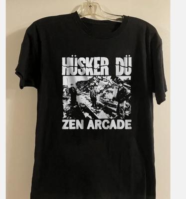 Альбом Husker Du Группа Черный Хлопок Все Размеры До 5XL Рубашка Унисекс Футболка
