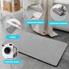 Bathroom Floor Mat Quick Absorbent Quick-Drying Diatom Mud Anti-Slip Solid Color Easy To Clean Multipurpose Bath Shower Sink Kitchen Carpet
