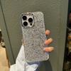 Блестящий Глиттер Мягкий Бампер Чехол для Телефона Для iPhone 16 15 14 13 12 11 Pro Max Plus Эпоксидная Оболочка Девушка Ударопрочная Задняя Крышка