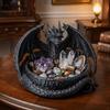 Темный Стиль Дракон Хранитель Подставка для Мелочей 3D Печать Держатель для Ключей Монет Хранения Настольное Использование