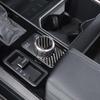 Мягкий карбоновый стиль автомобильный мультимедийный переключатель ручка крышка кольцо подходит для Toyota Tundra 2022-2023 авто салон