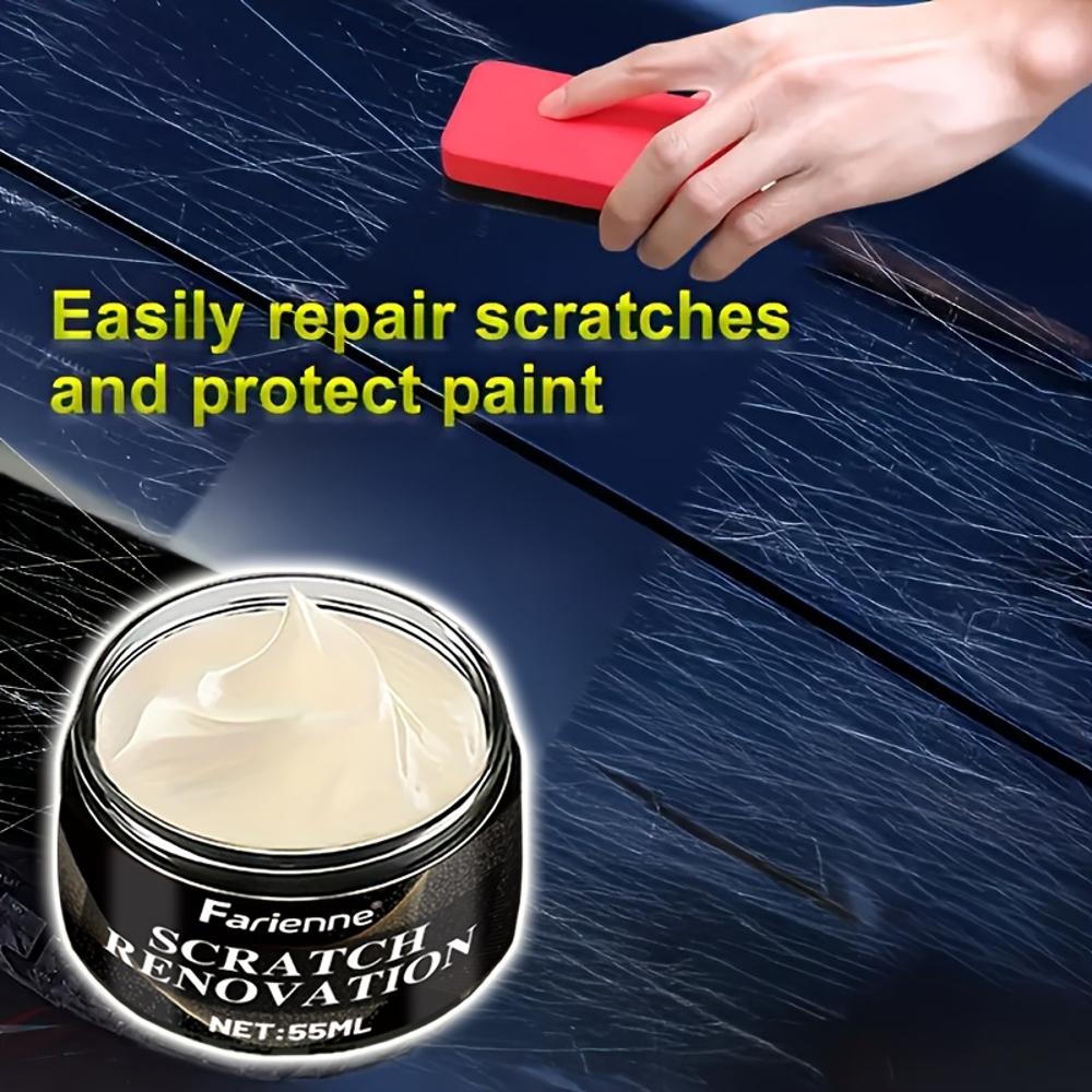 Воск для удаления царапин с автомобиля - Быстрое удаление царапин с лакокрасочного покрытия, быстрая полировка, средство для удаления царапин с пластика салона, царапины на колпаках колес