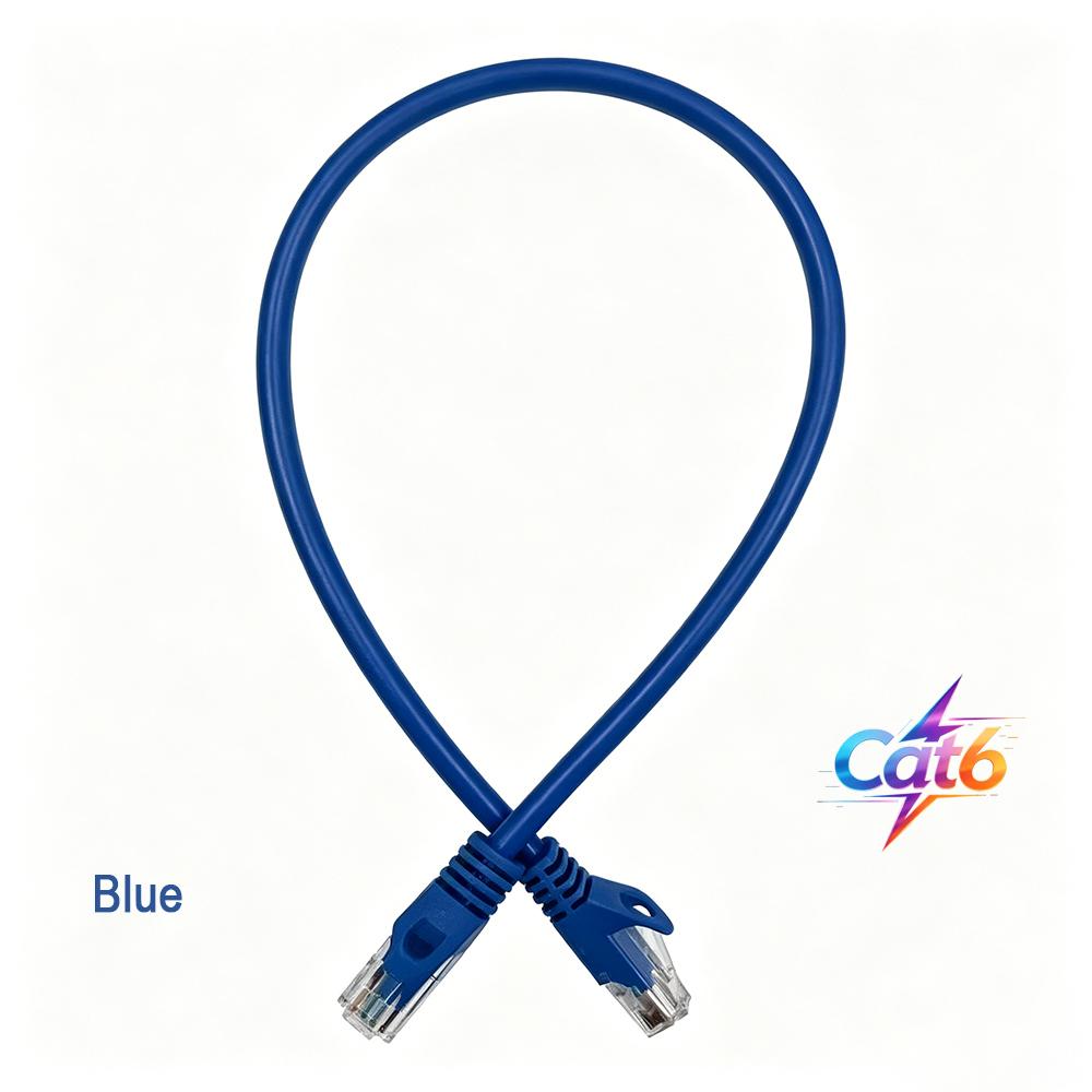 Cat6 RJ45 Short Ethernet Cable High Speed UTP LAN Patch Cord Stable Transmission15cm 0.3m 0.5m for PC Laptop Router Switch Modem