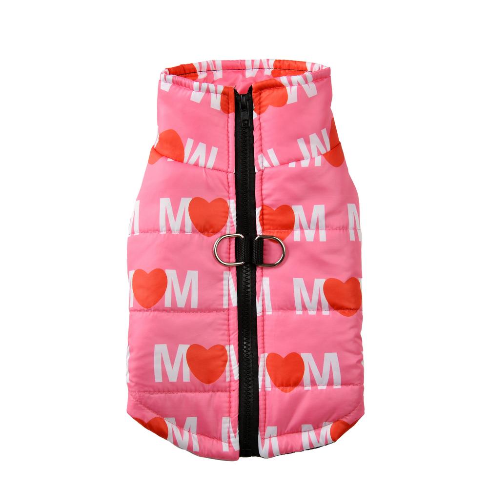 Soft Warm Dog Jacket Pet Clothes For Small Medium Dogs Coat Winter Waterproof Costume Puppy Vest With High Collar Cat Apparel