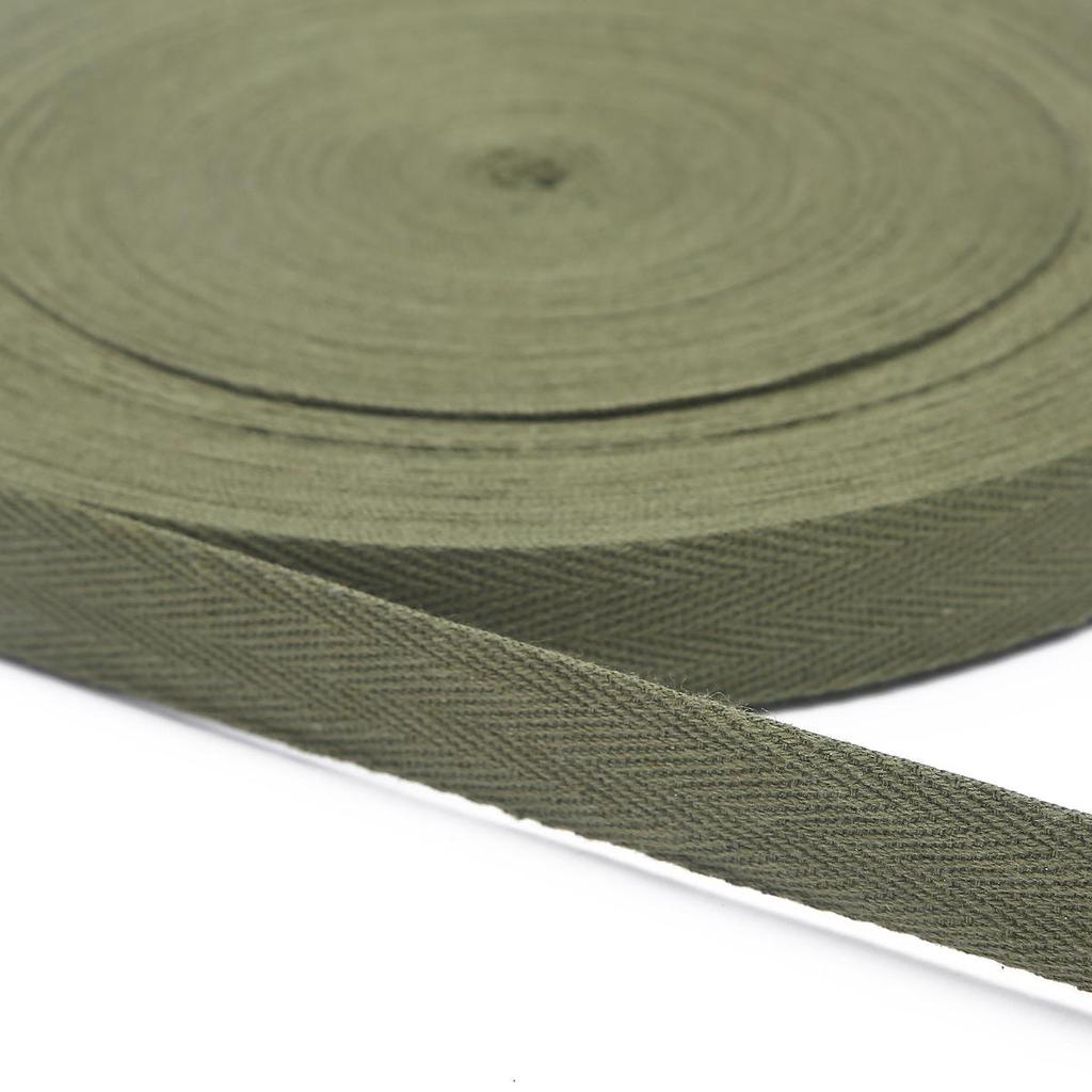 Cotton Ribbon Hserringbone Ribbon Hair Bow Party Christmas Wedding Decoration DIY Sewing Crafts