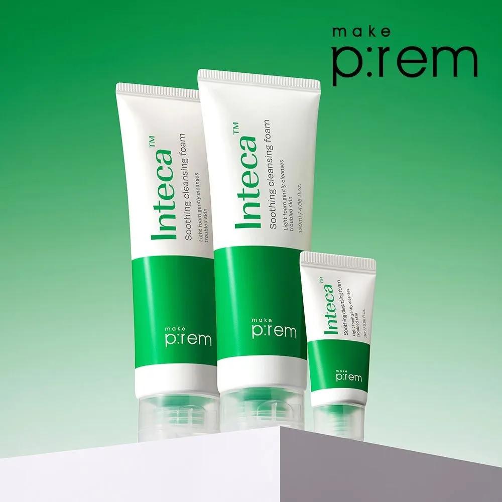 Make P:REM Inteca Soothing Cleansing Foam 120ml+120ml Special Set
