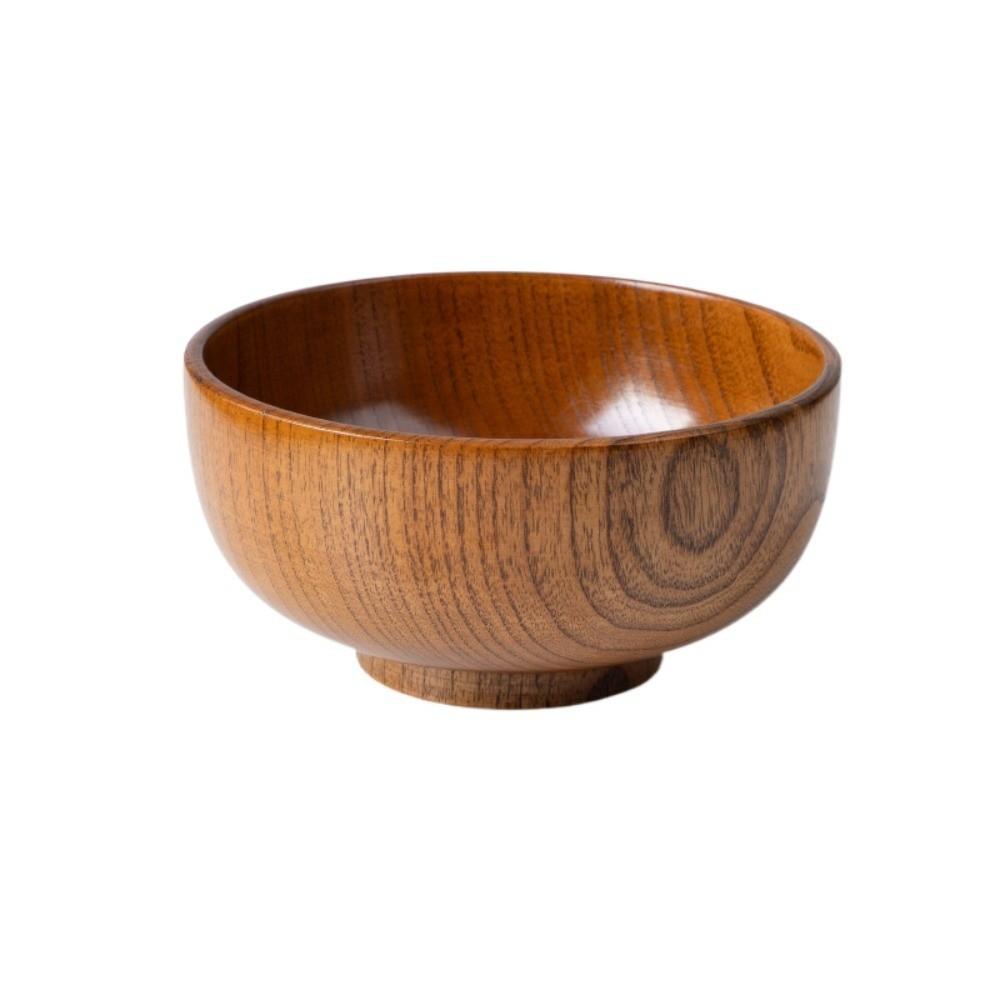 Japanese Style Wooden Bowls Handmade Crafts Wooden Utensils New Food Containers Tableware